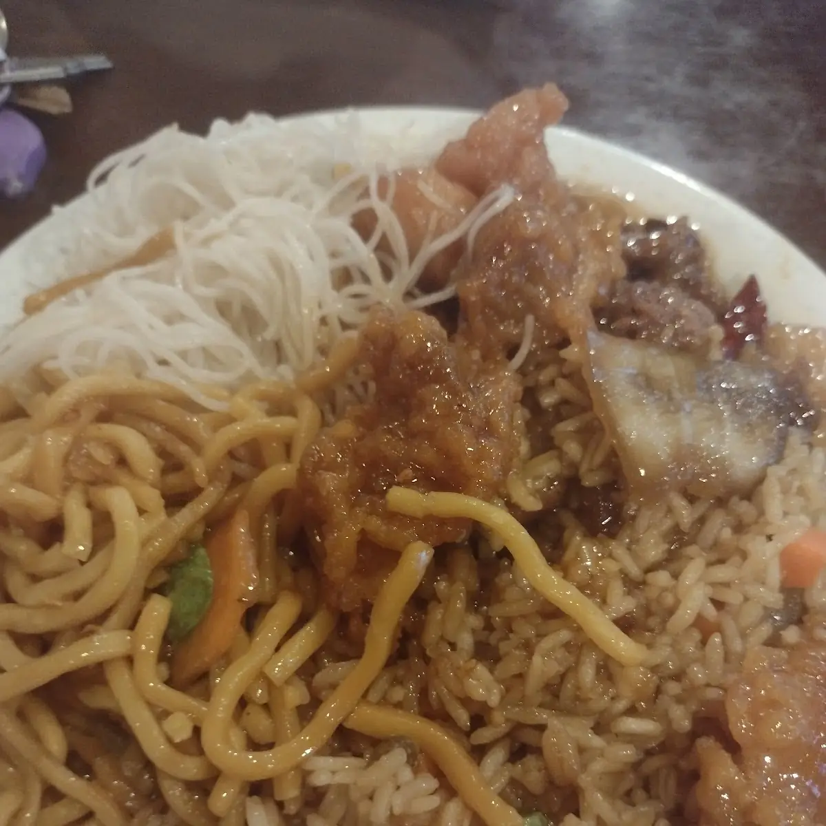 Lo Mein Noodles Buffet