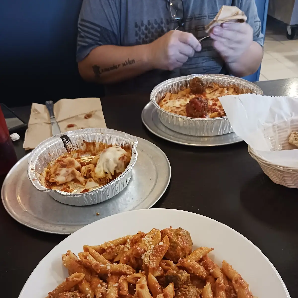 Penne Ala Vodka Tray Half