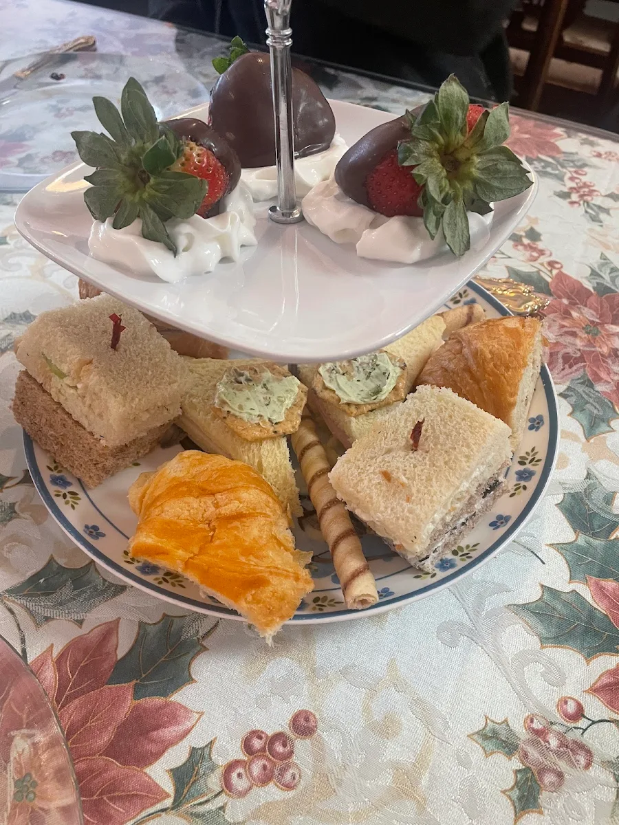 Fruit- Tea Sandwiches- Dessert
