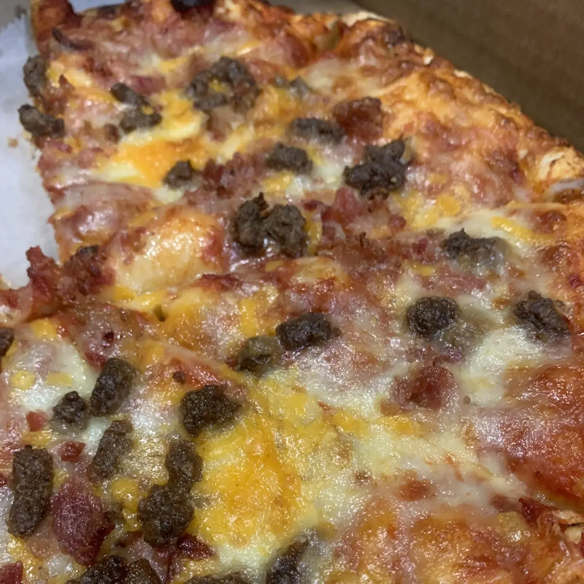 Big Bacon Cheeseburger Pizza