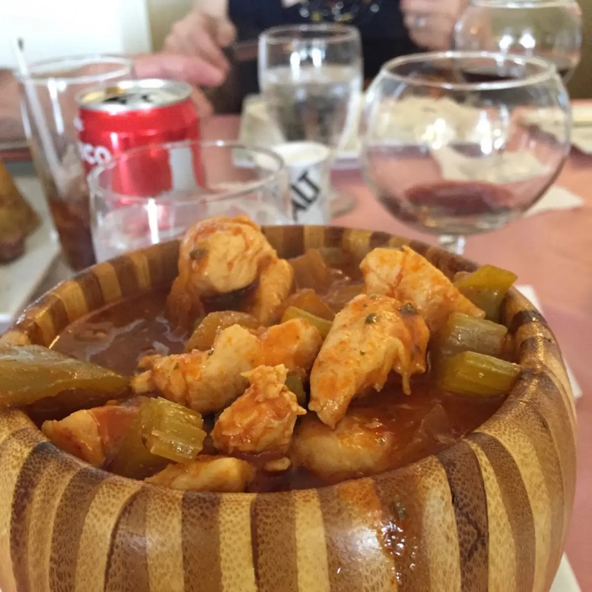 Mofongo Relleno de Pollo Guisado