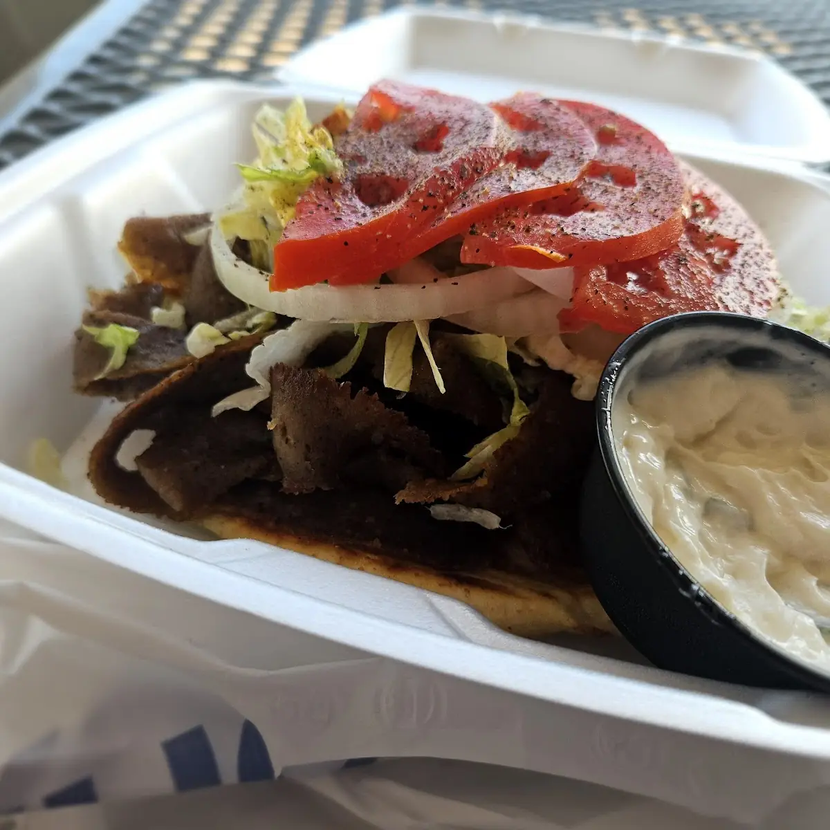 GYRO BURGER W/FF