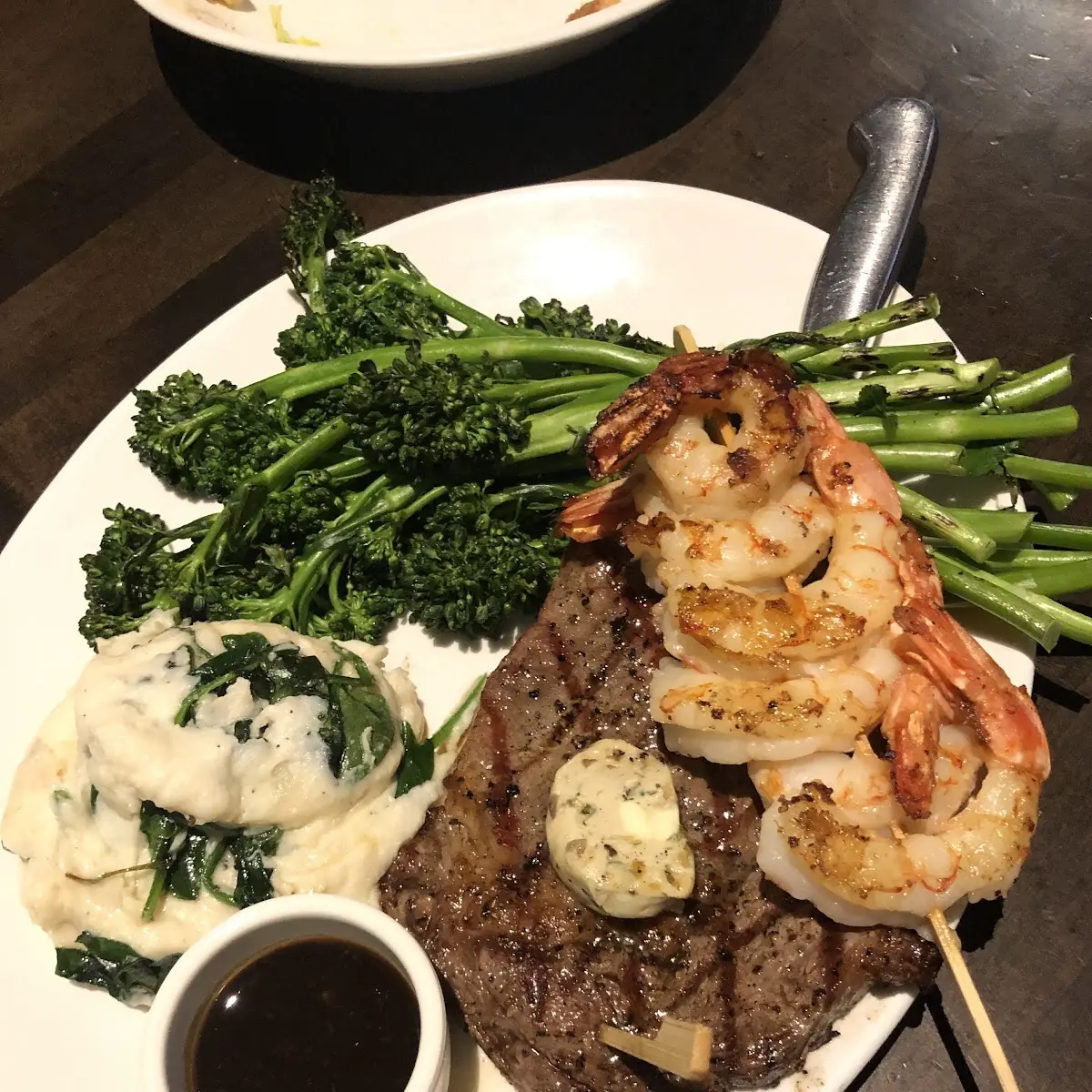 Rib Eye Steak Medium Rare