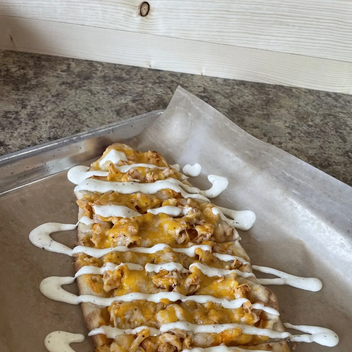 Buffalo Chicken Flatbread