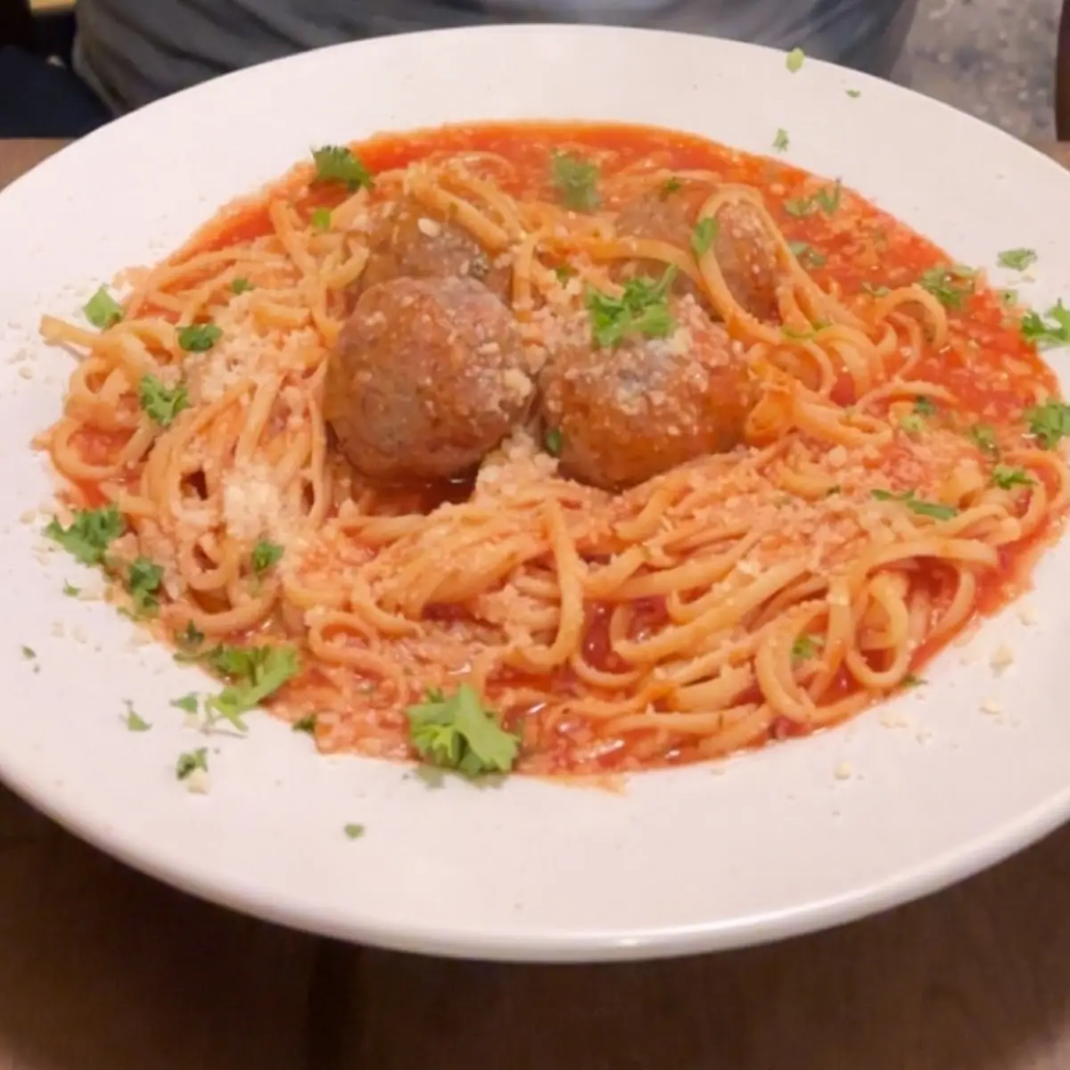 Spaghetti Meatballs