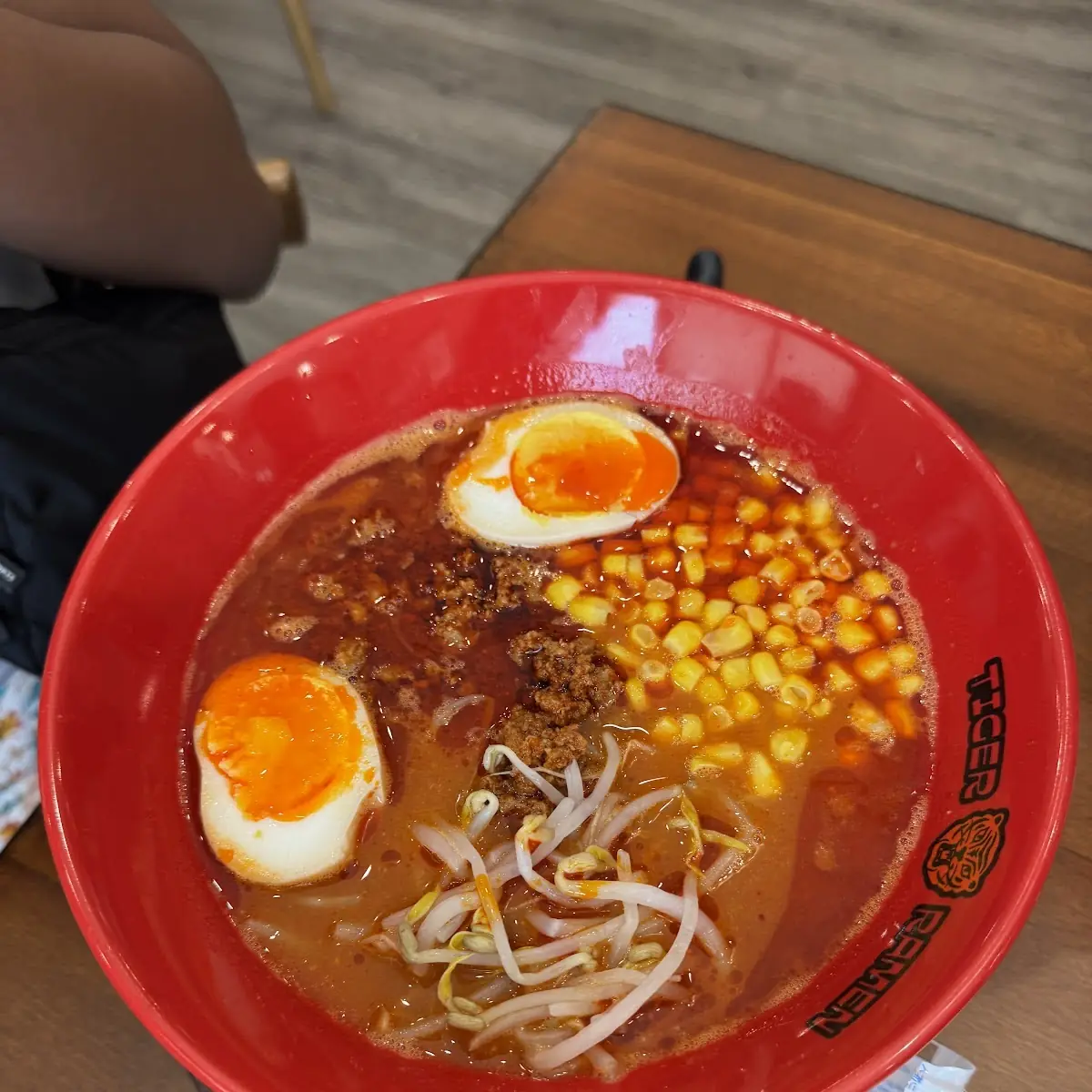 Spicy Miso Ramen with Corn and Egg