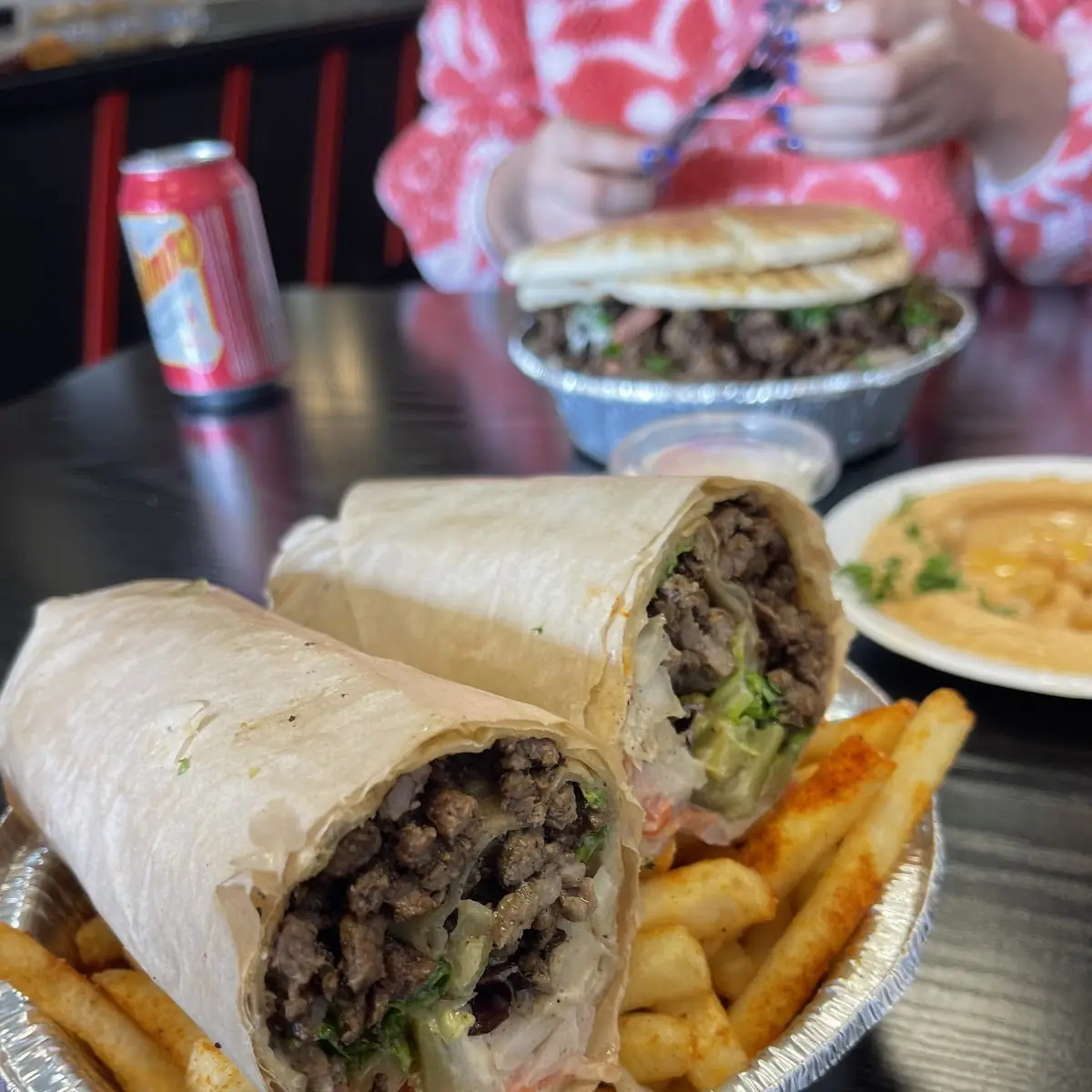 Beef Shawarma Wrap