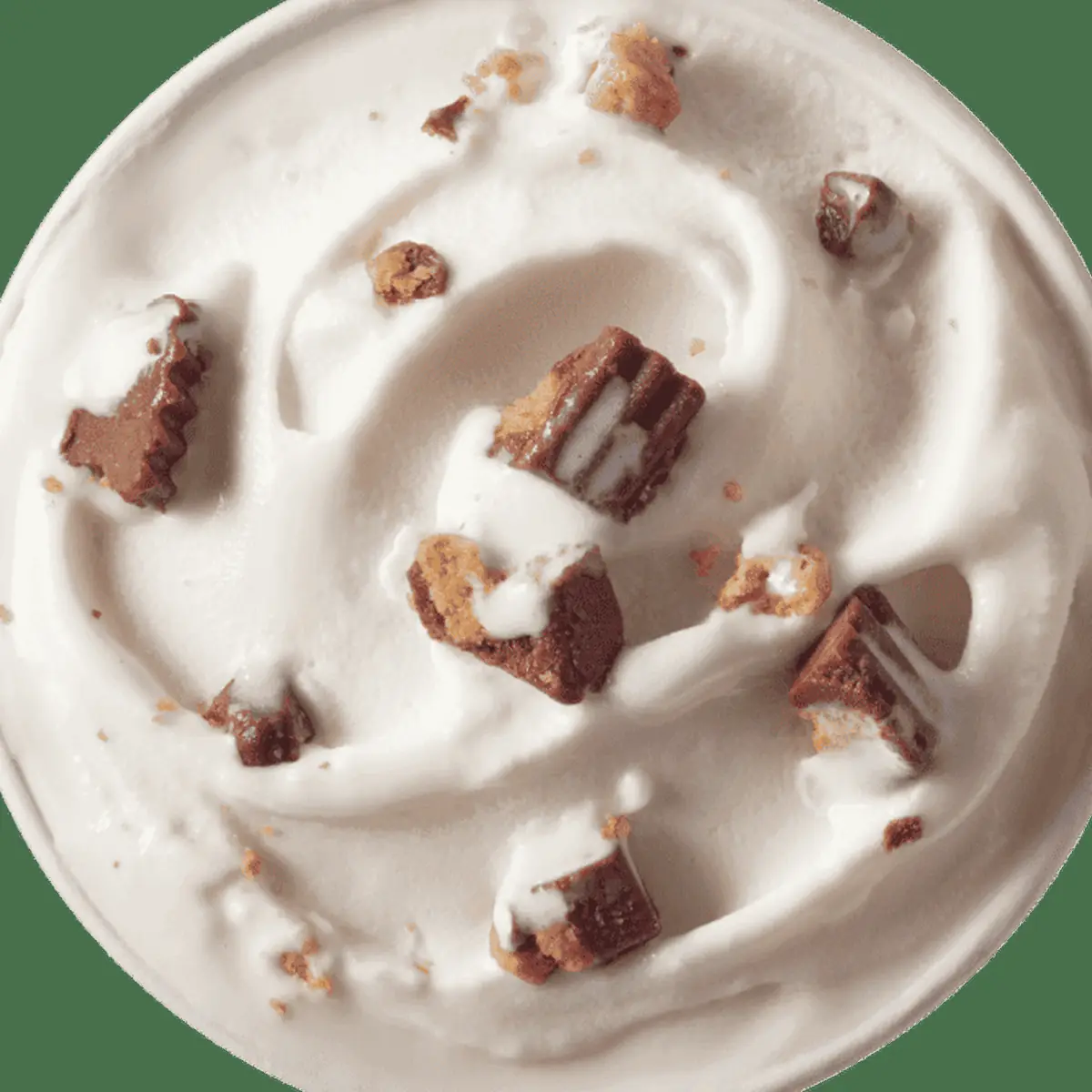 Turtle Pecan Cluster Blizzard Treat