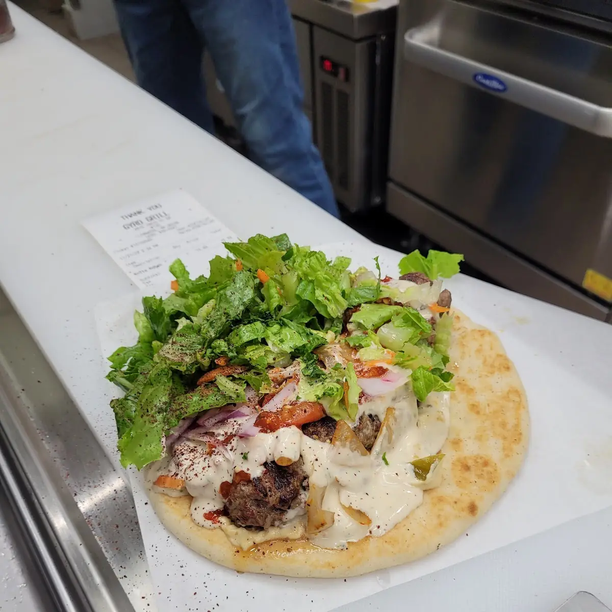 Kofta Kebab Sandwich