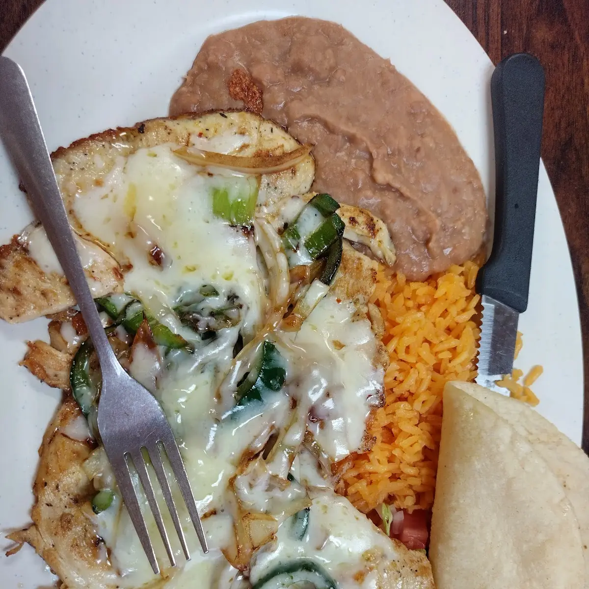 Pechuga De Pollo Fundido