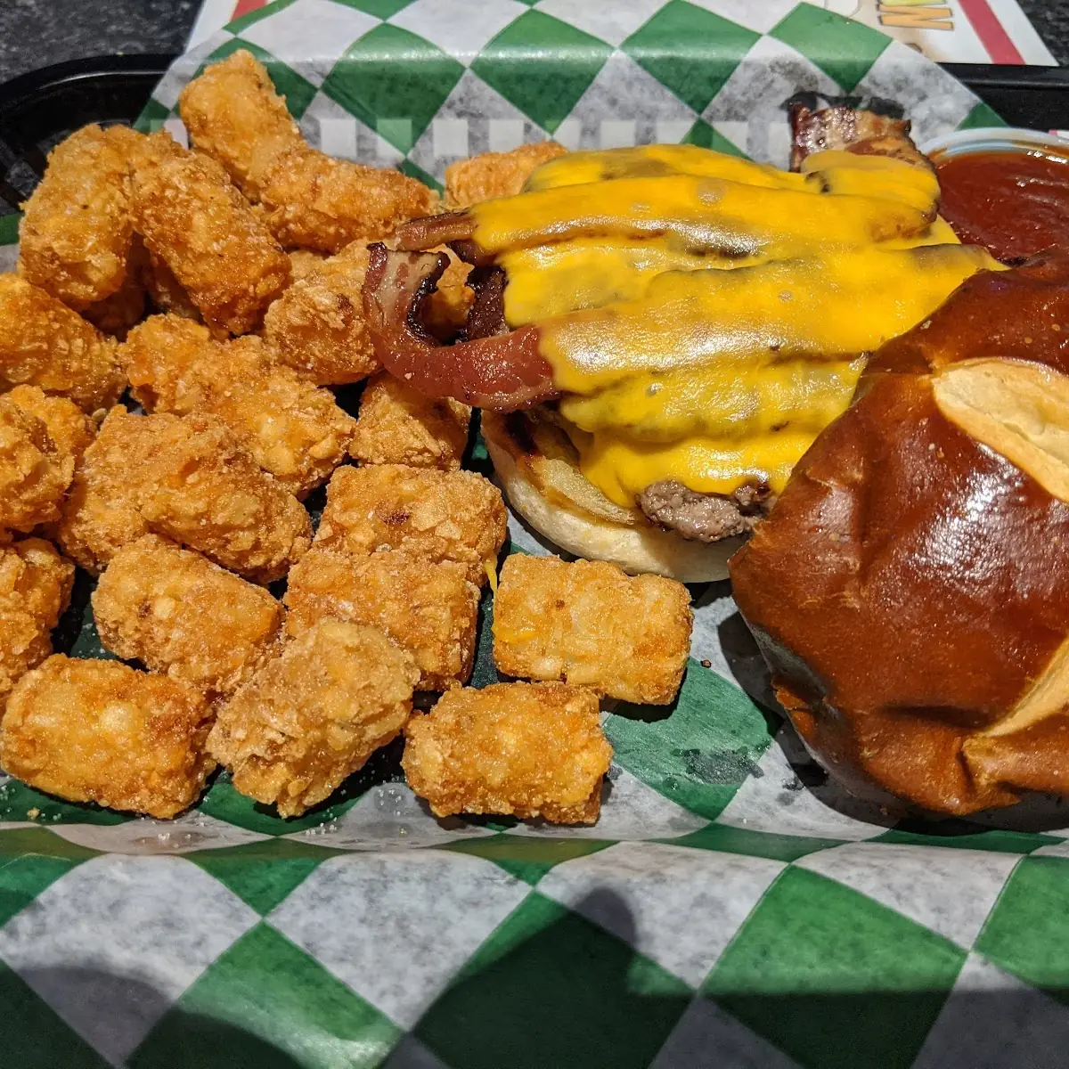 Cheddar Bacon Burger