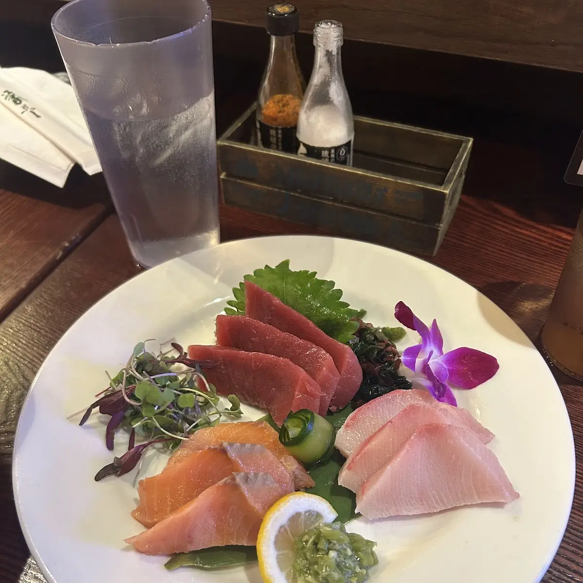 Yellowtail Sashimi Salmon Bowi