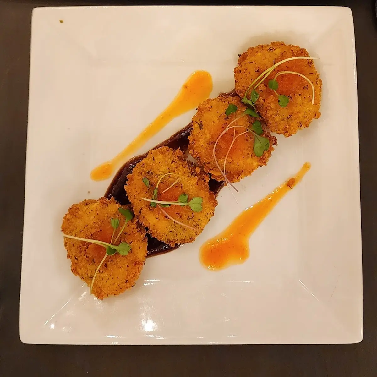Fried Goat Cheese Fritters