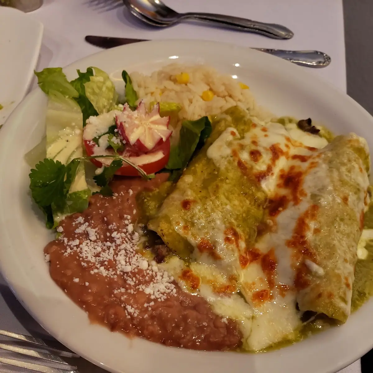 Enchiladas Verdes