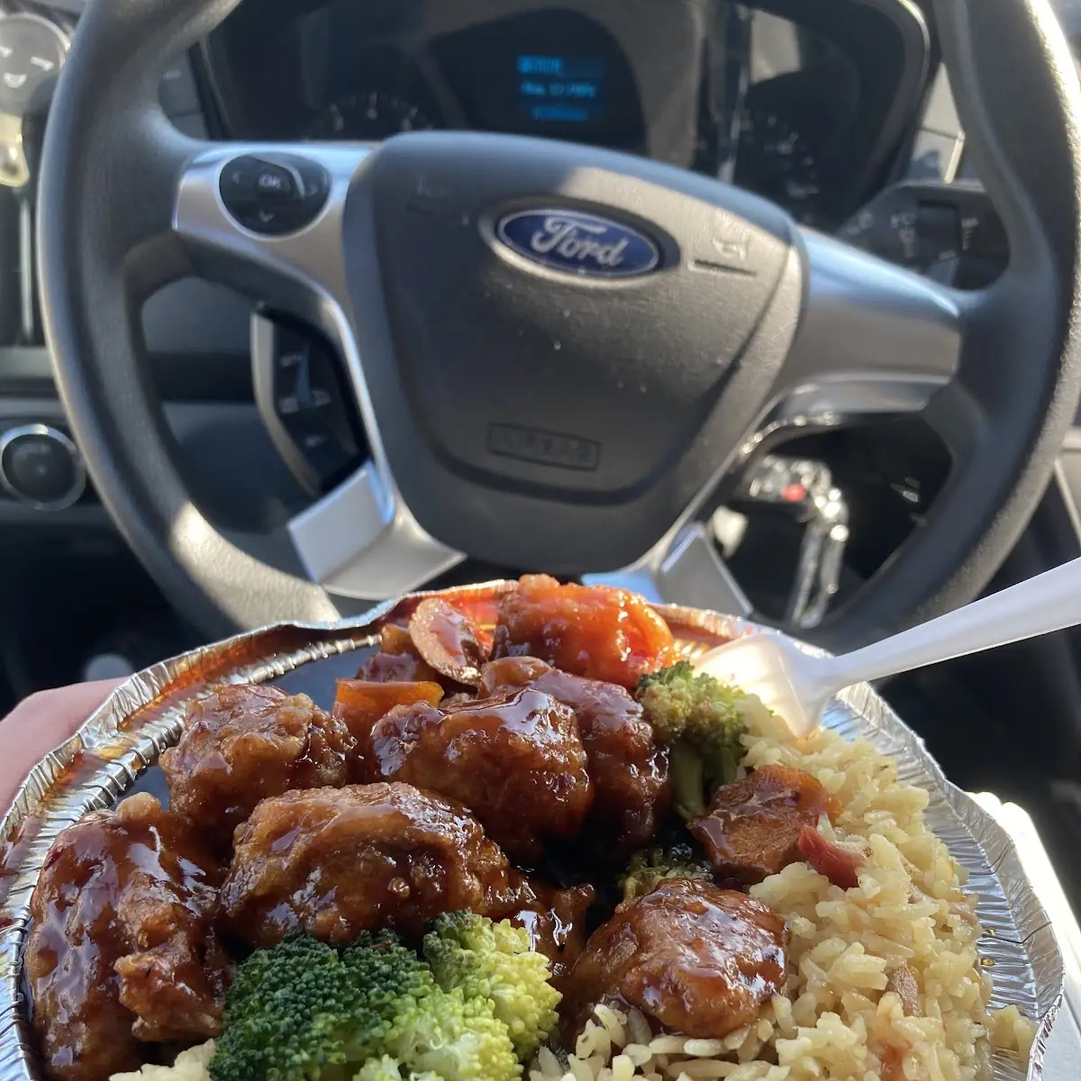 Lunch Special Orange Chicken