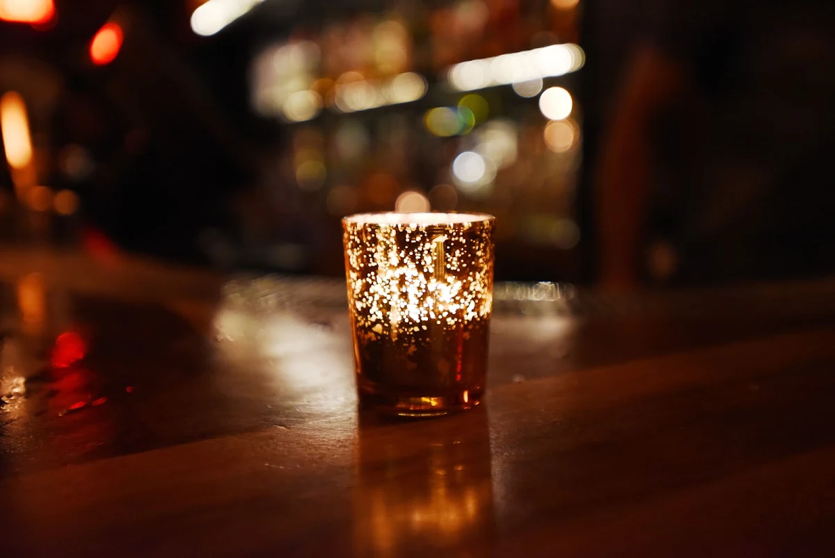 House Draft Beer and a Shot Of