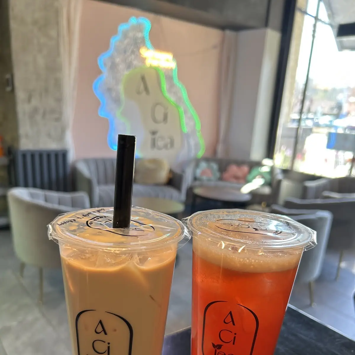 Brown Sugar Tea with Boba