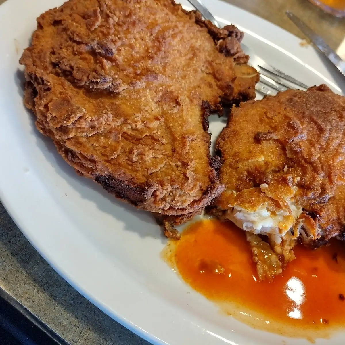 Deep Fried Pork Chops