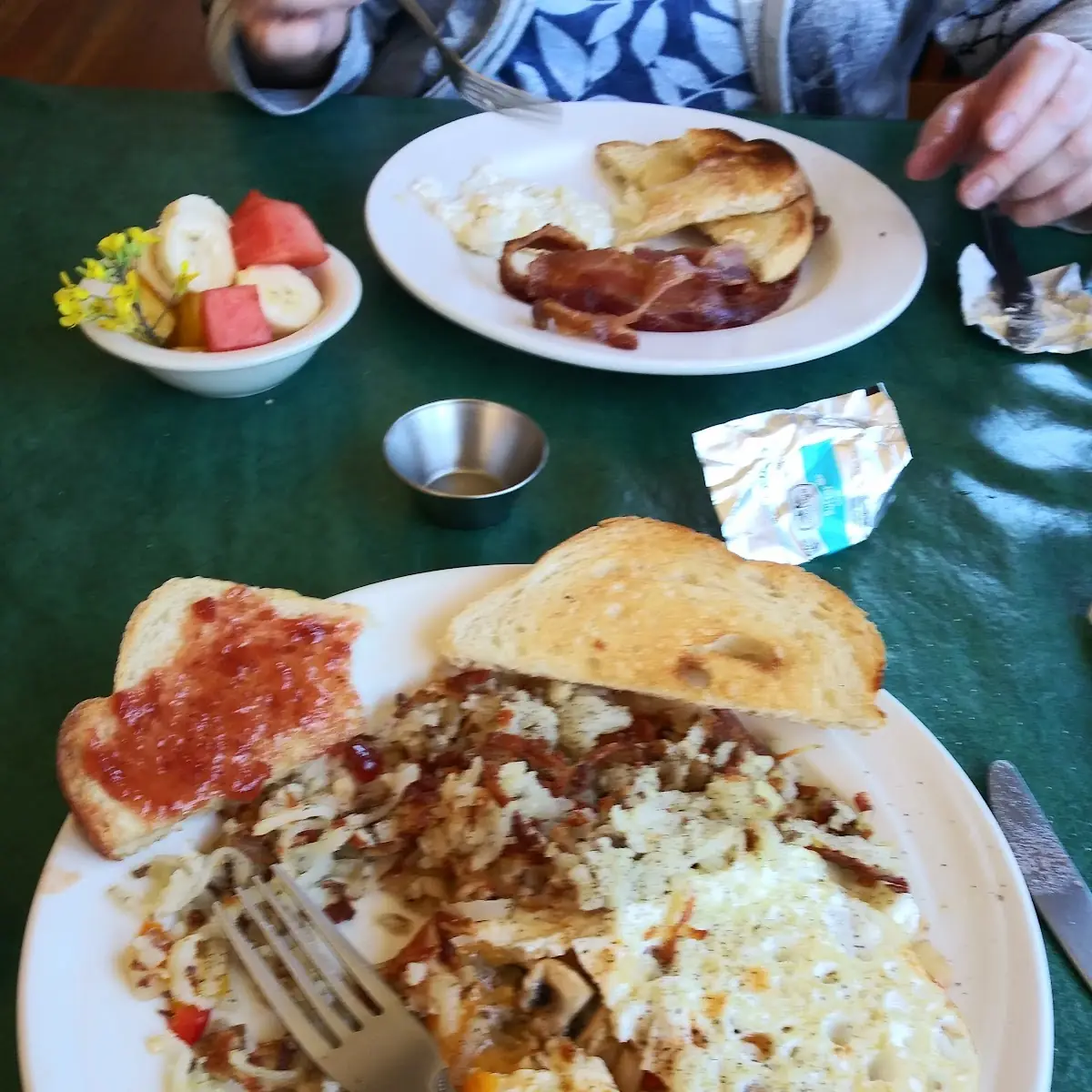 Veggie Egg White Omelet