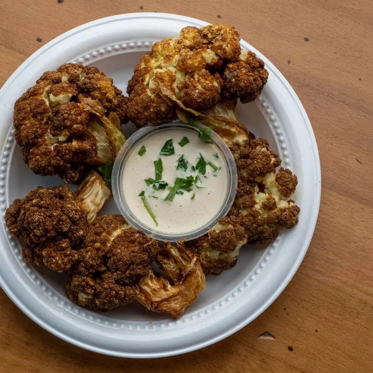 Zahret El - Arnabeet Fried Cauliflower