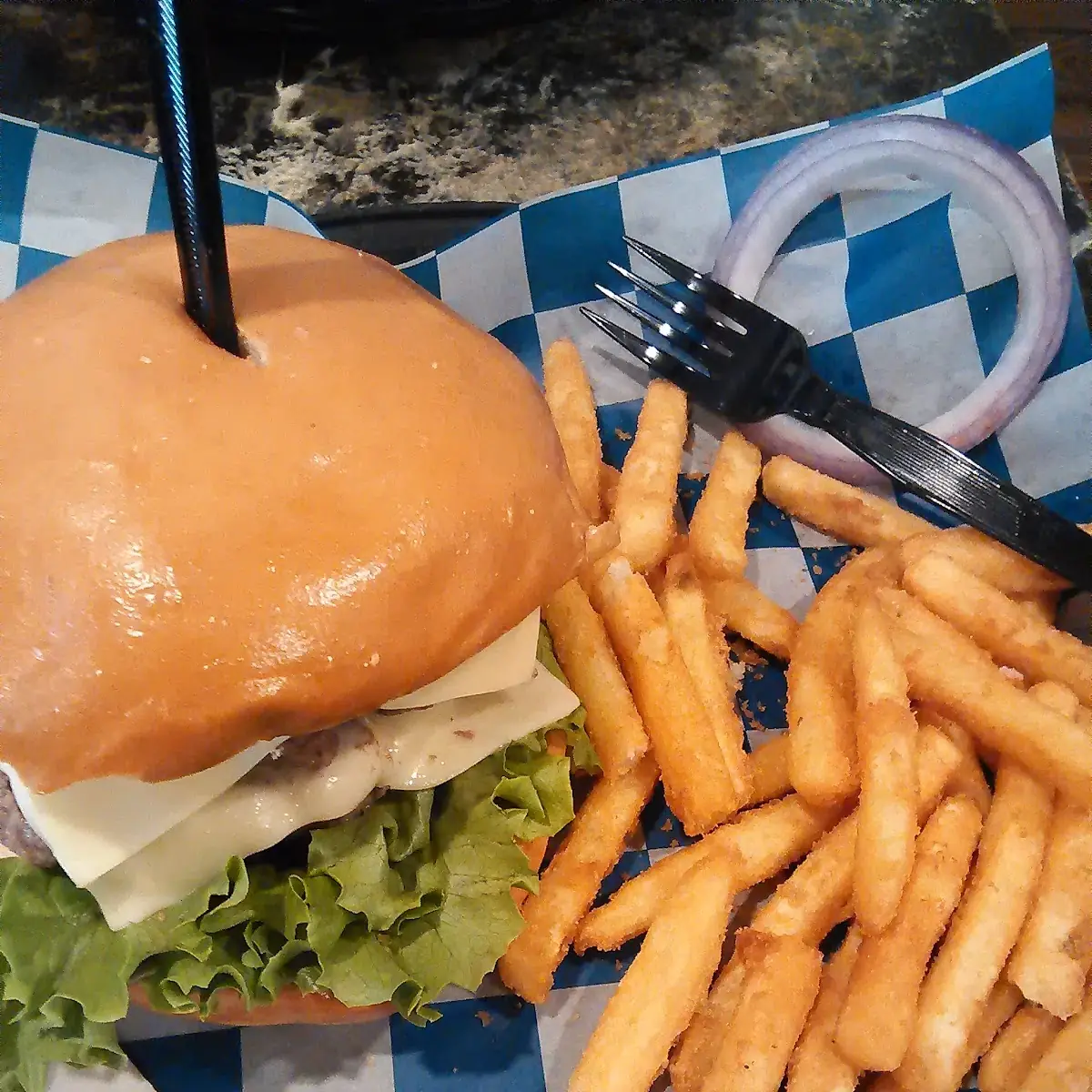 American Double Burger