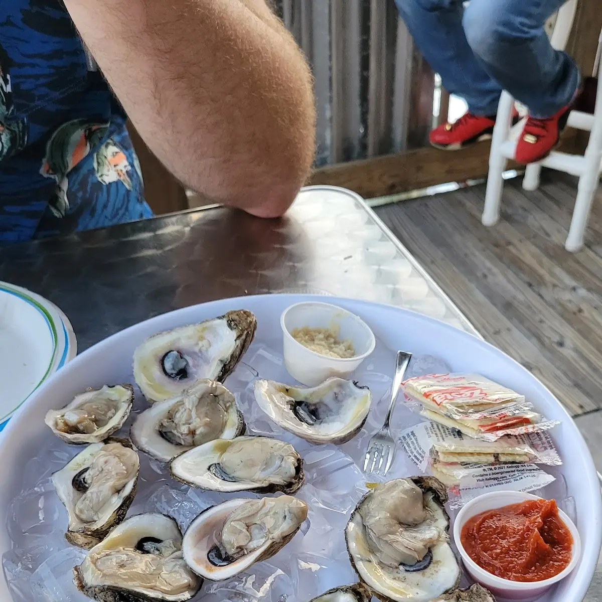 Raw Oysters on the Half Shell