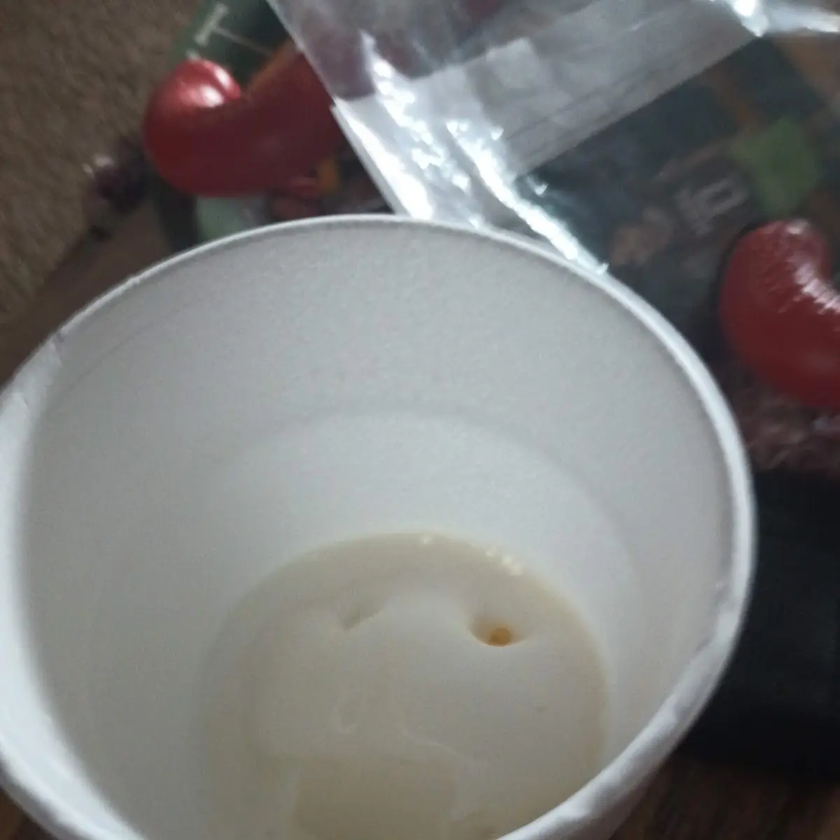Large Milkshake Half Full