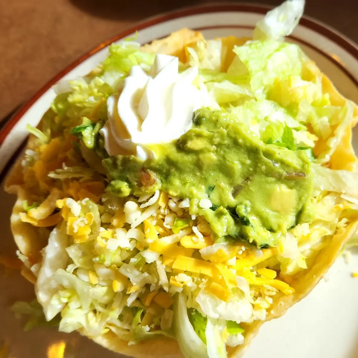 Chicken Tostada