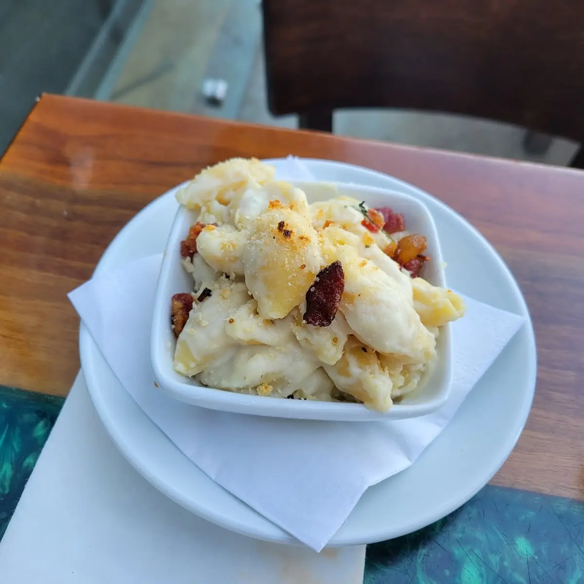 Pork Belly Truffle Mac and Cheese