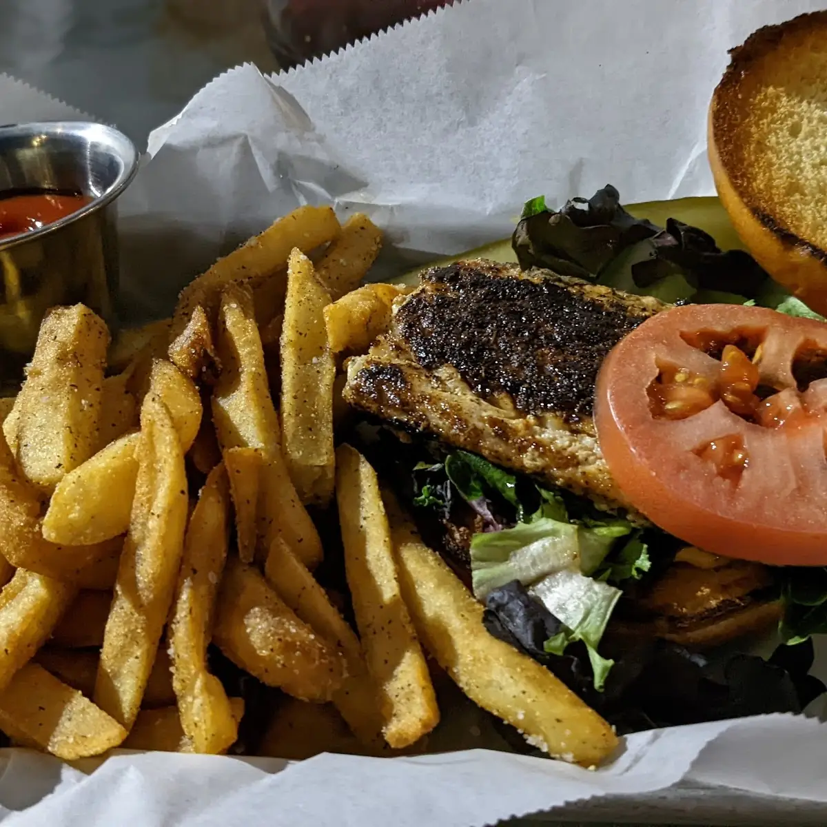 Blackened Fish Sandwich