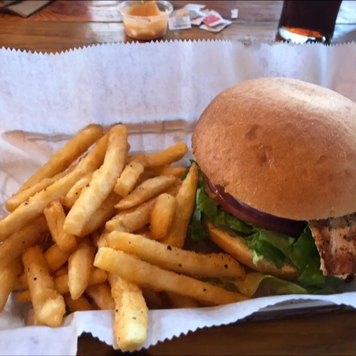 Blackened Mahi Sandwich