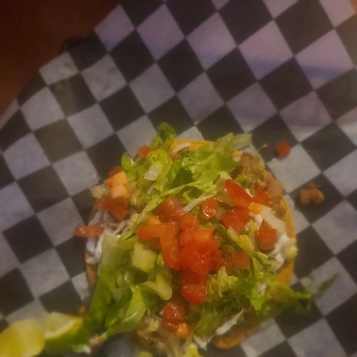 Chicken Tostada