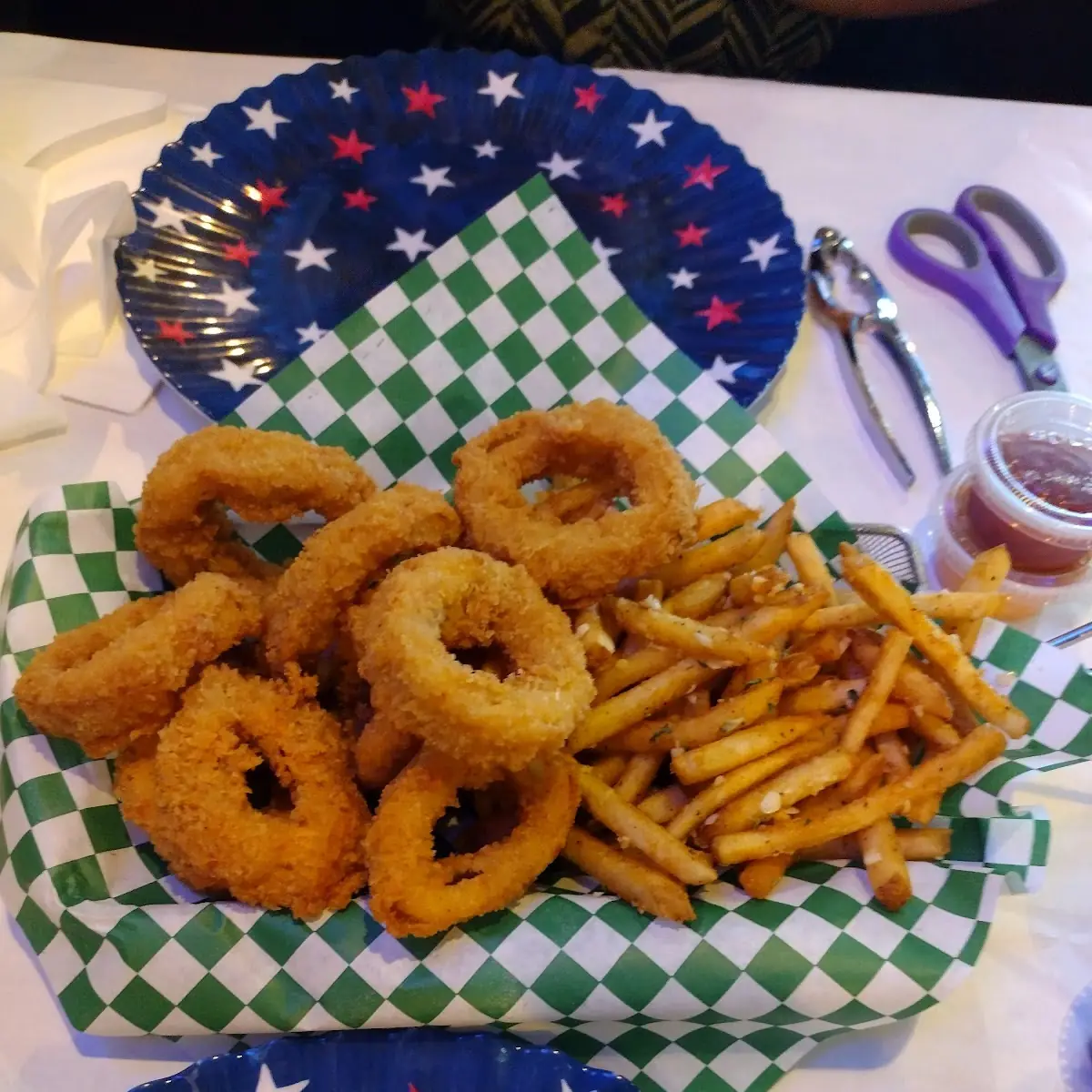 Fried Calamari and Fries