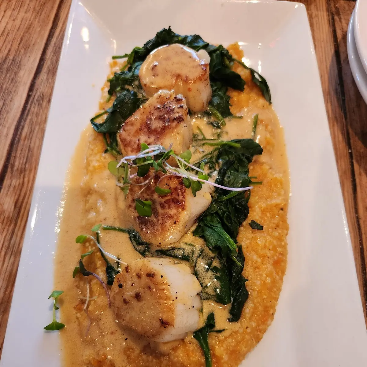 Pan Seared Sea Scallops