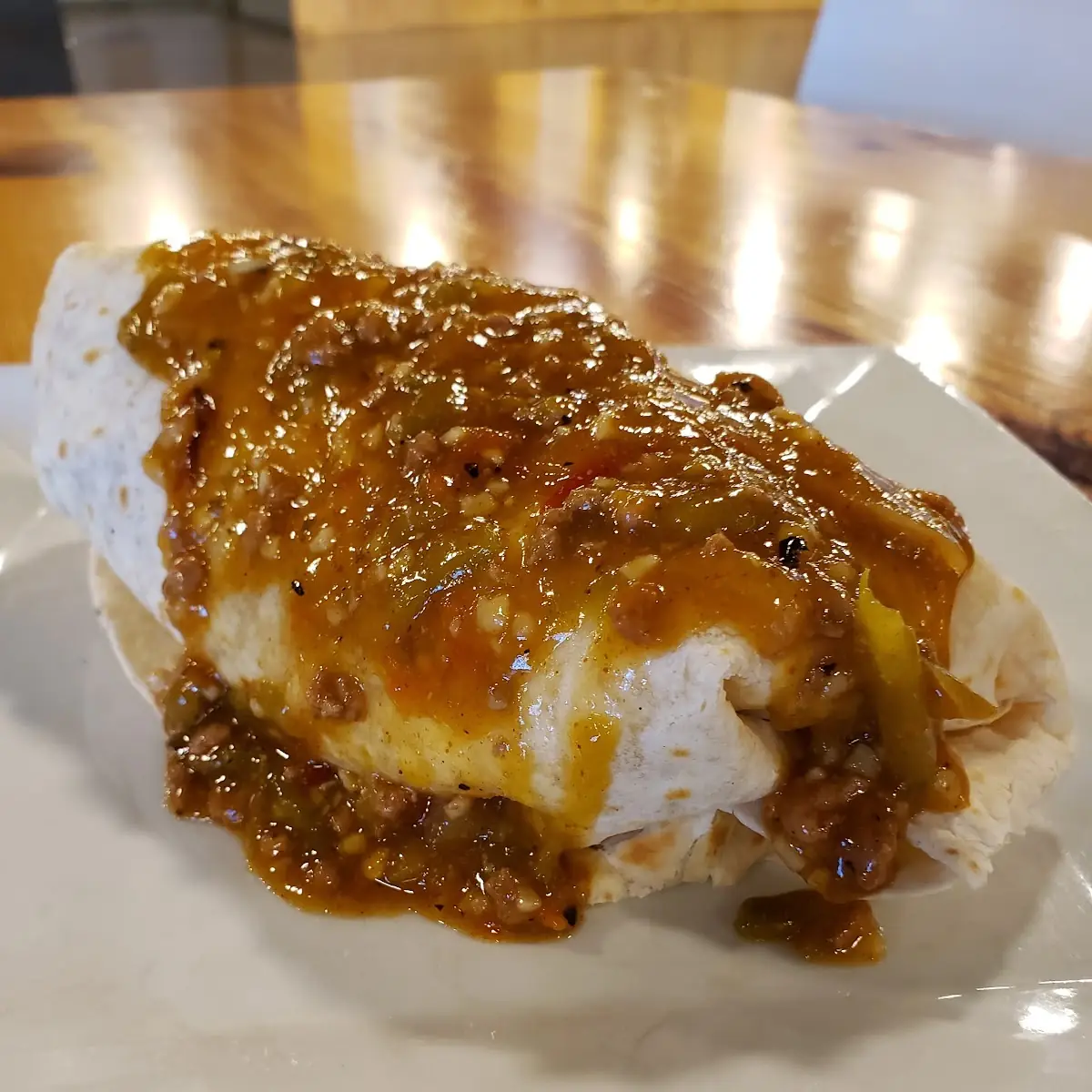Bacon and Egg Breakfast Burrito