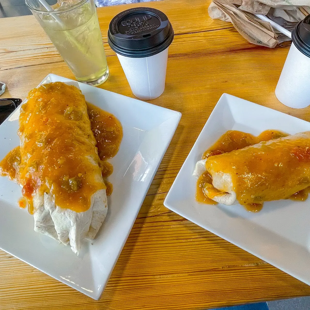 Green Chile Burritos