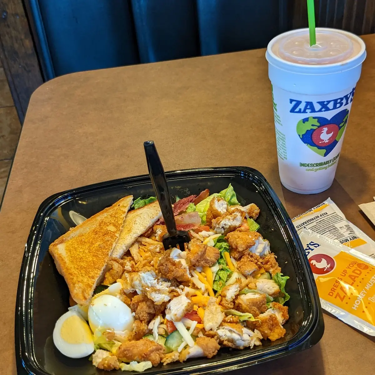 Cobb Salad w Fried Chicken
