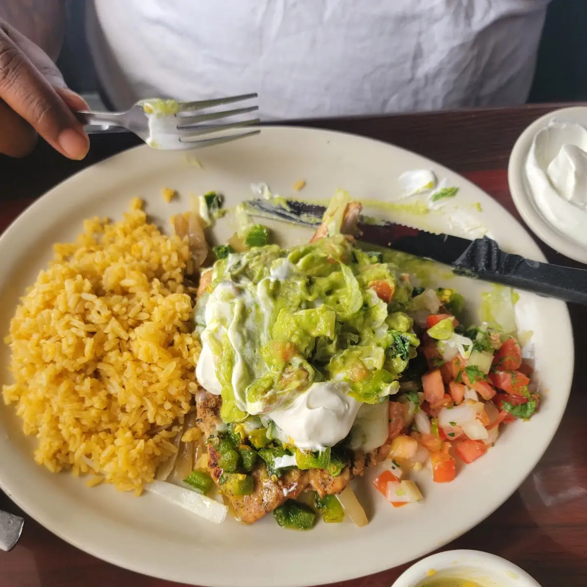 Steak Fajitas Beans Sides
