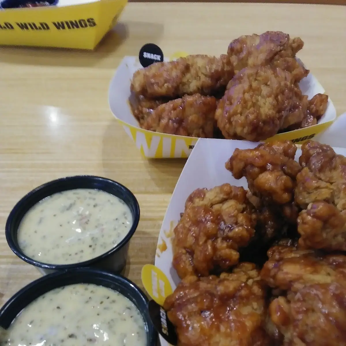 Honey BBQ Wings Mozzarella Sticks