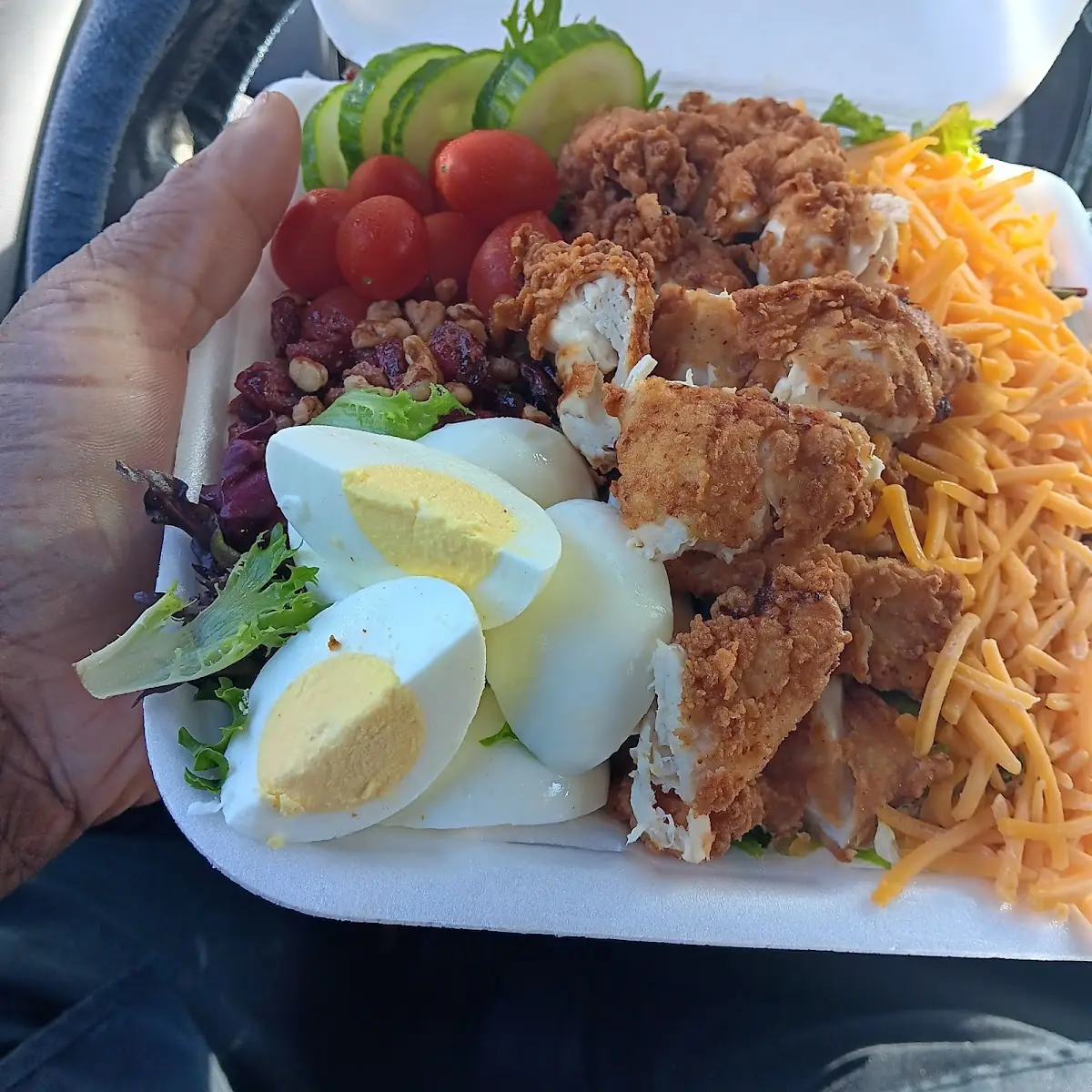 Fried Chicken Salad