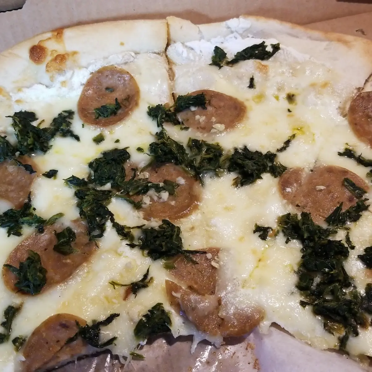 White Pizza Personalized