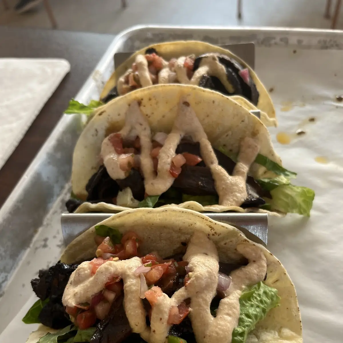 Mushroom Carnitas Tacos