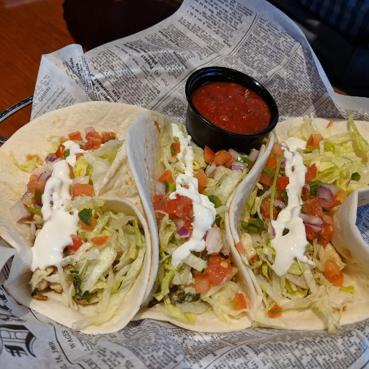 Lime Chicken Tacos