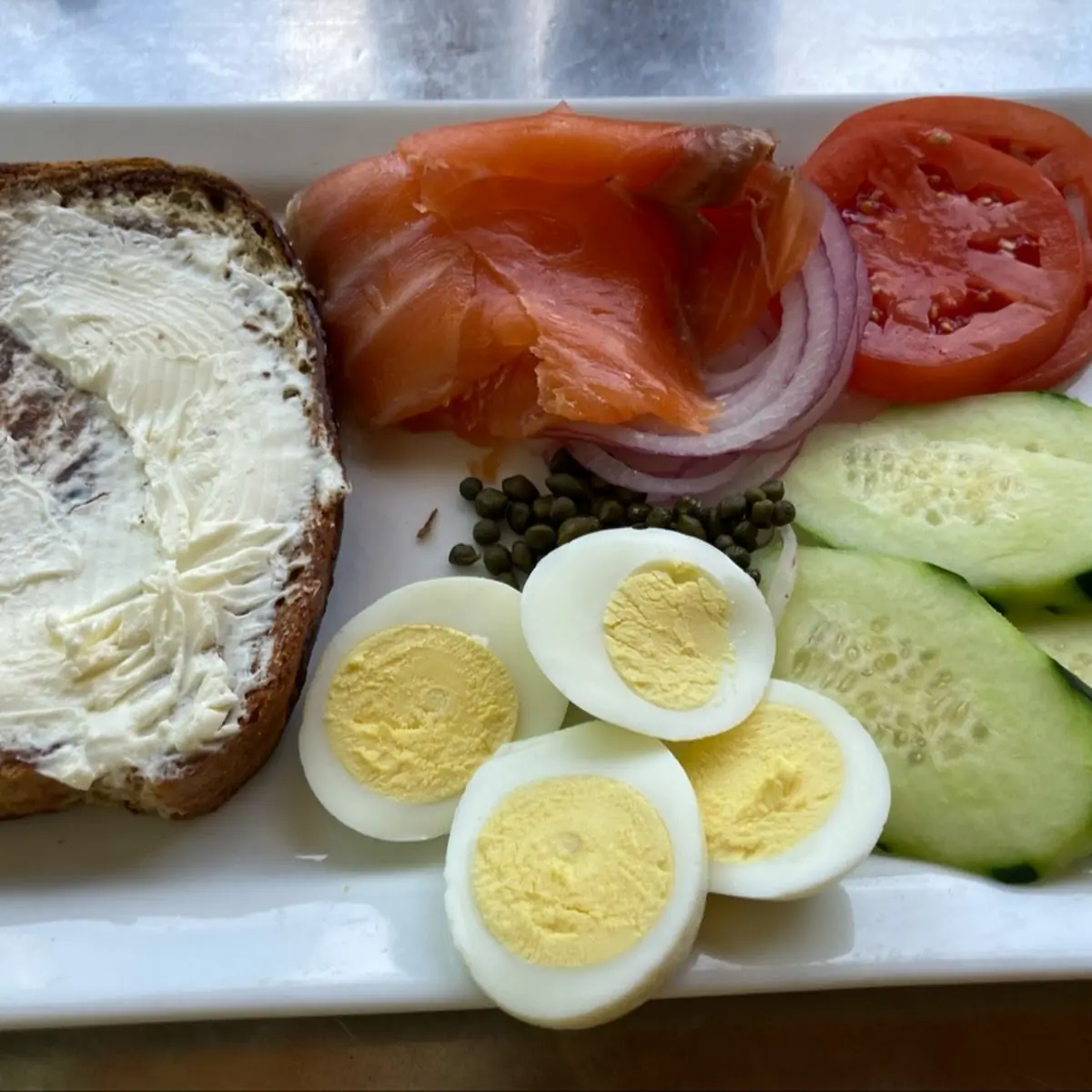 Smoked Salmon Plate