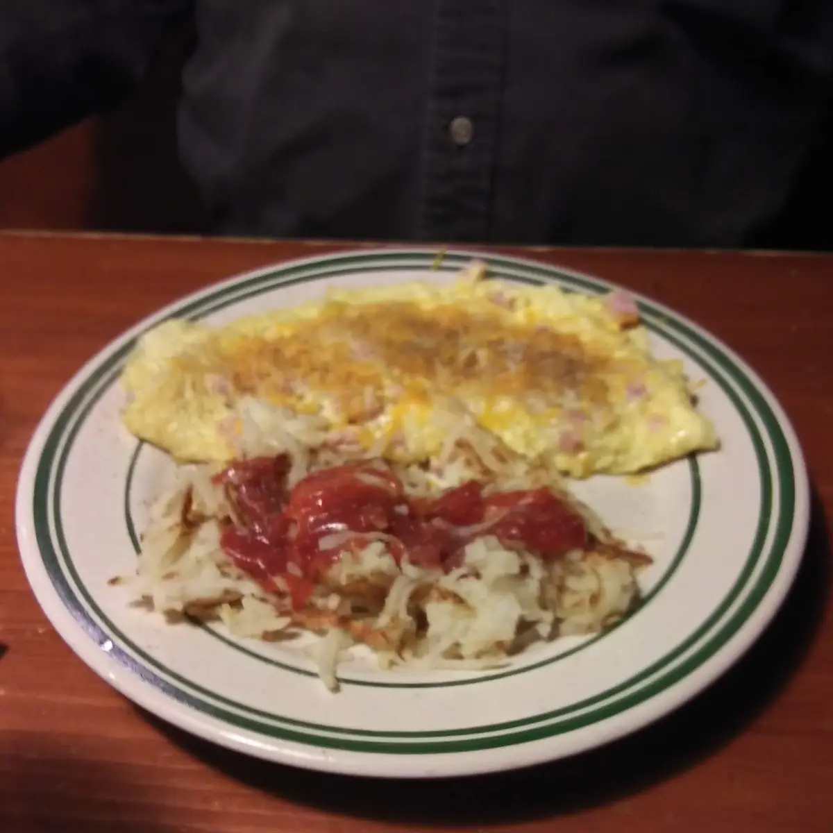 Ham and Cheese Omelette