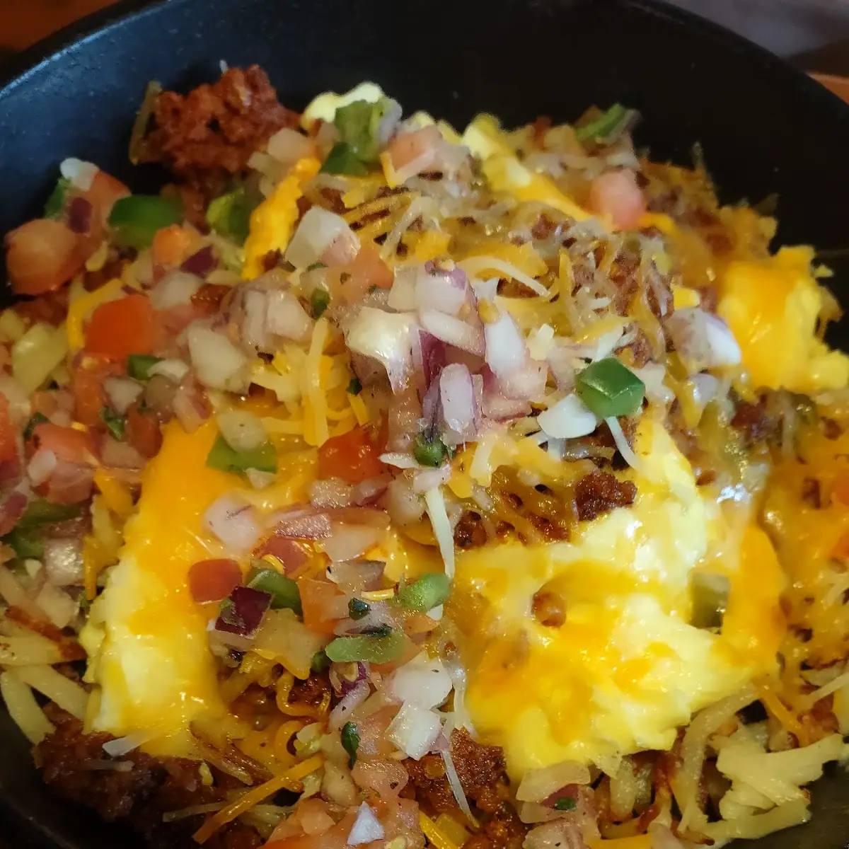 Loaded Hash Browns