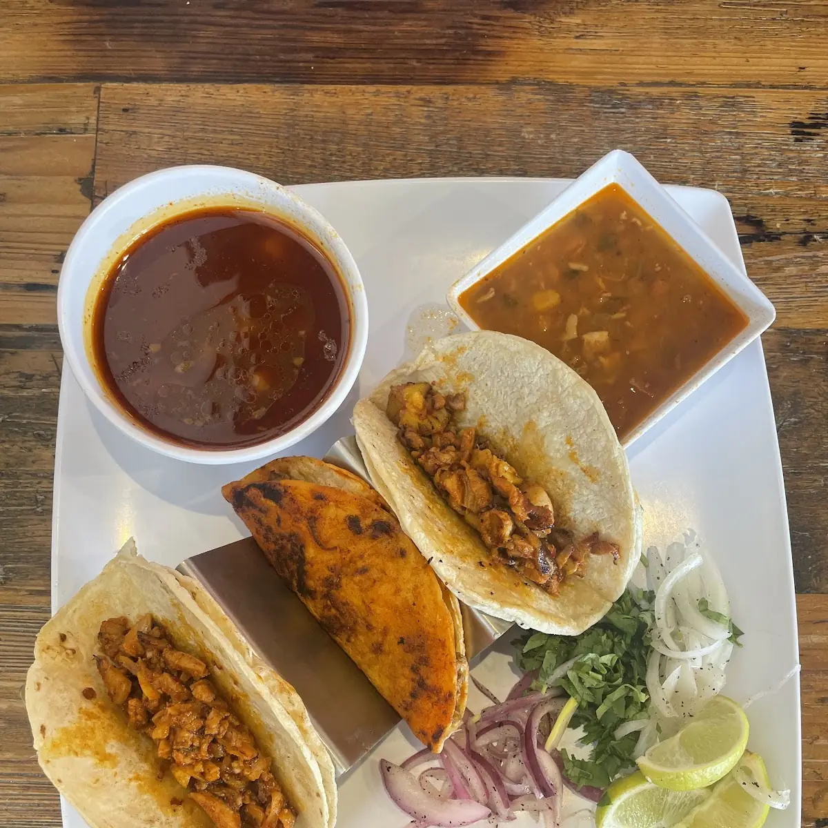 Al Pastor and Birria Tacos