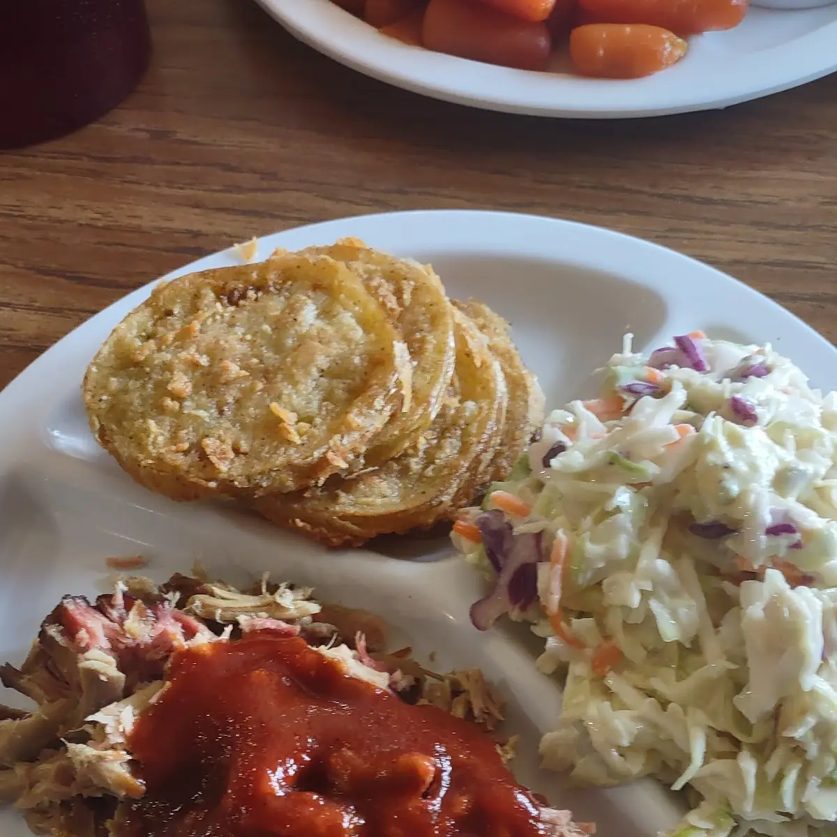 BBQ Beef Plate with Three Sides