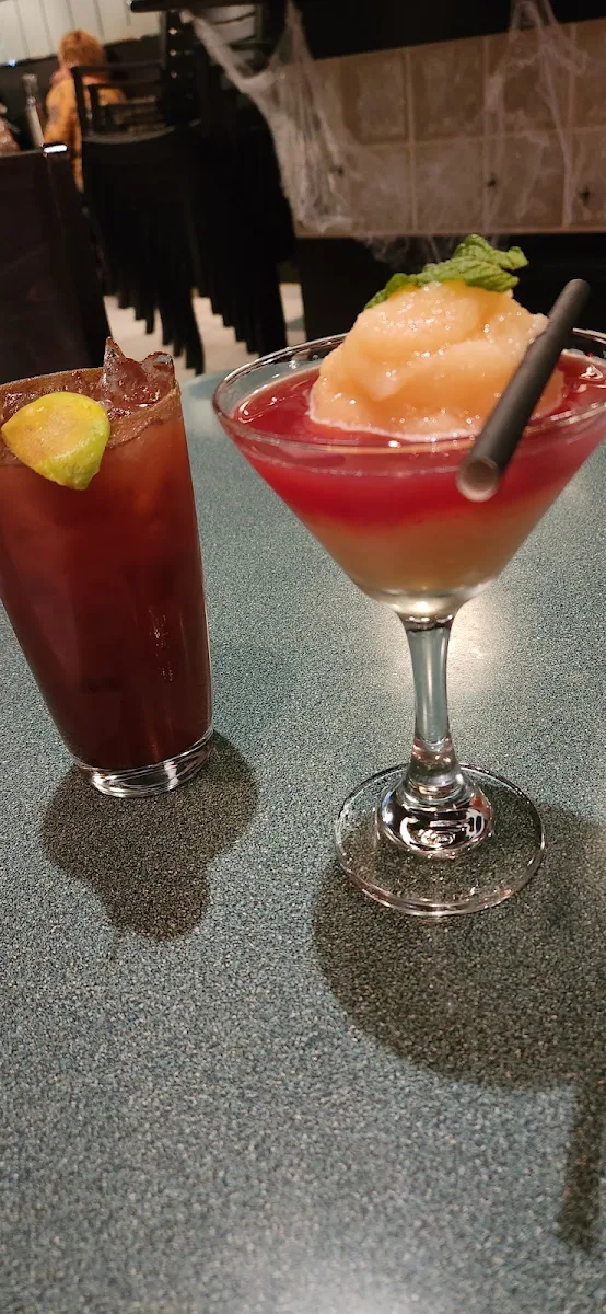 Spicy Caesar and Kristina's Bellini