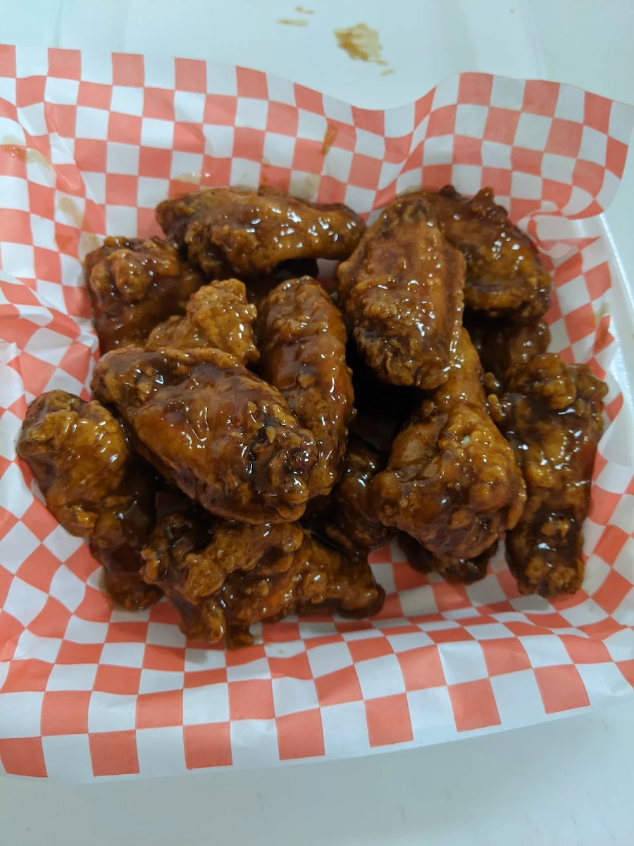 Honey Garlic Chicken Wings
